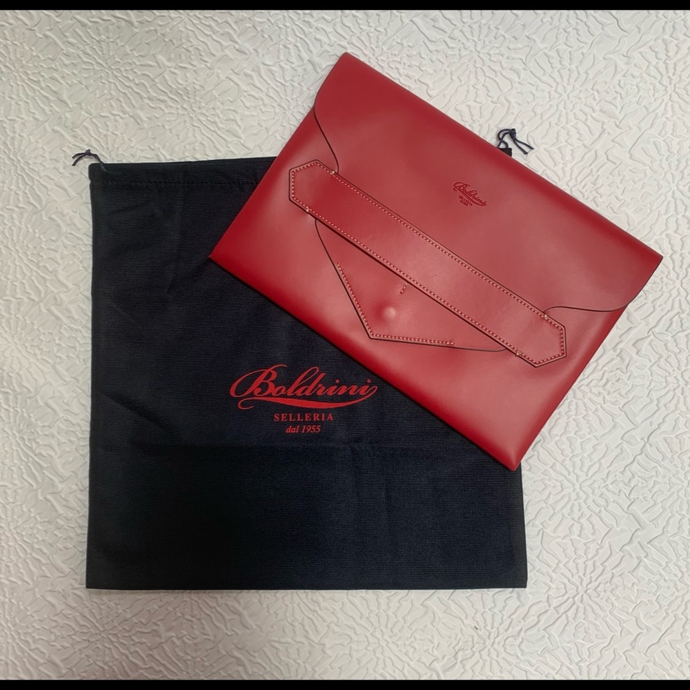 ❤️❤️NWT Boldrini Selleria Envelope Clutch❤️❤️